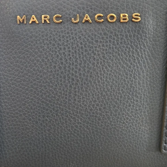 Marc Jacobs Blue Leather Tote - Picture 7 of 7